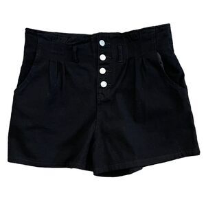 BOHME High Rise Black Shorts Size Medium